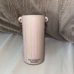 Victoria's Secret Hand Sanitizer Holder With Gold Chain
